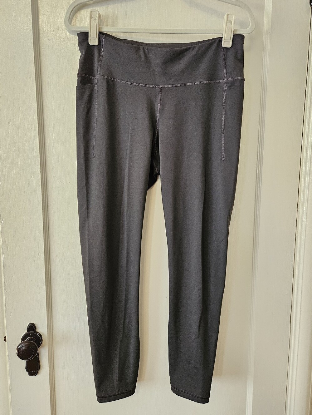 Gap High-Waist Gray Active Compression Leggings